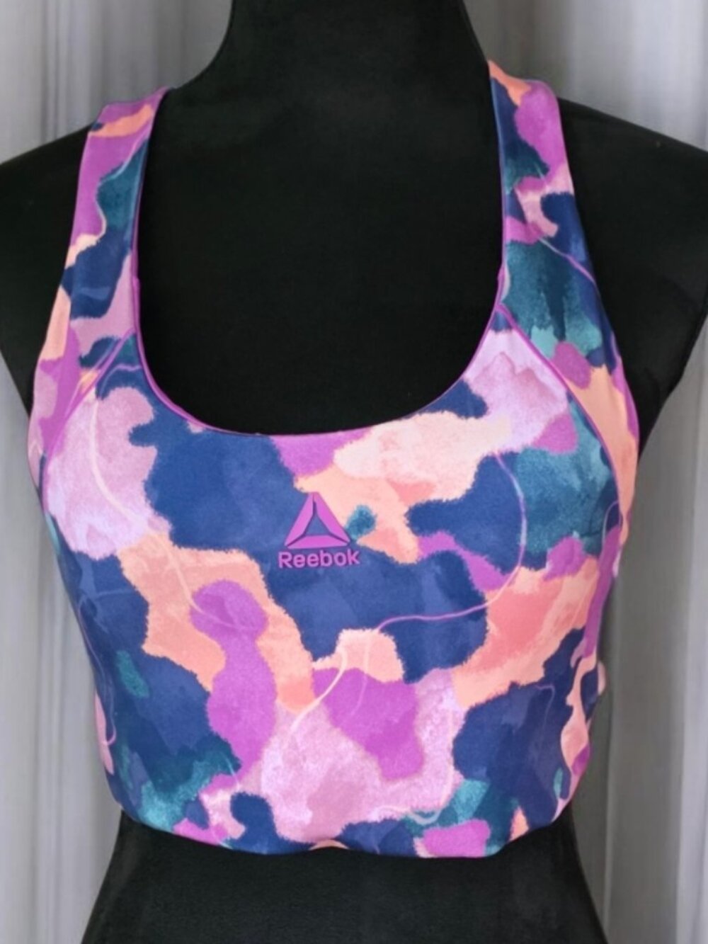 NWOT REEBOK (LG) Multicolored Active Tank Top